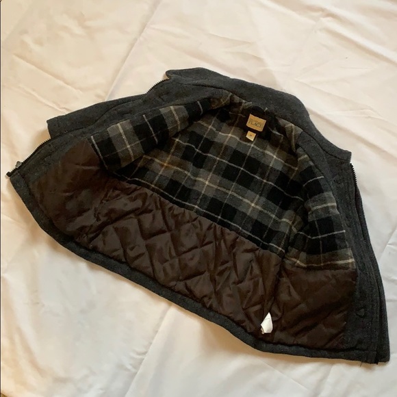 Pea Coat Children’s Place 3T unisex Dress Coat Fall Winter Christmas Dark Gray - Picture 3 of 5